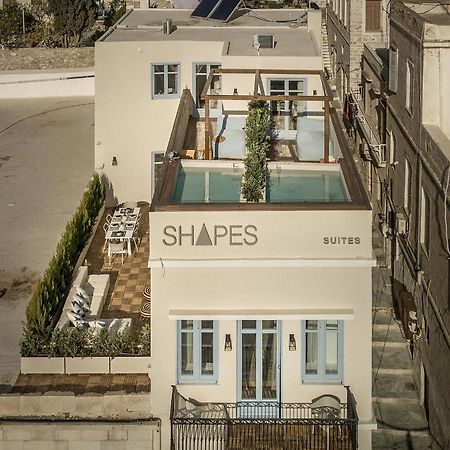 Shapes Luxury Suites Ermoupoli Esterno foto